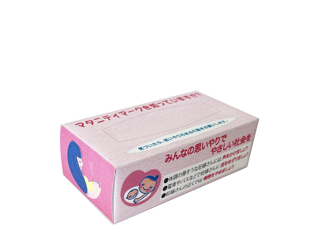 オリジナルボックスティッシュ　ミニBOX20W