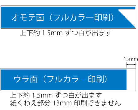 フルカラー印刷のプリントスペース