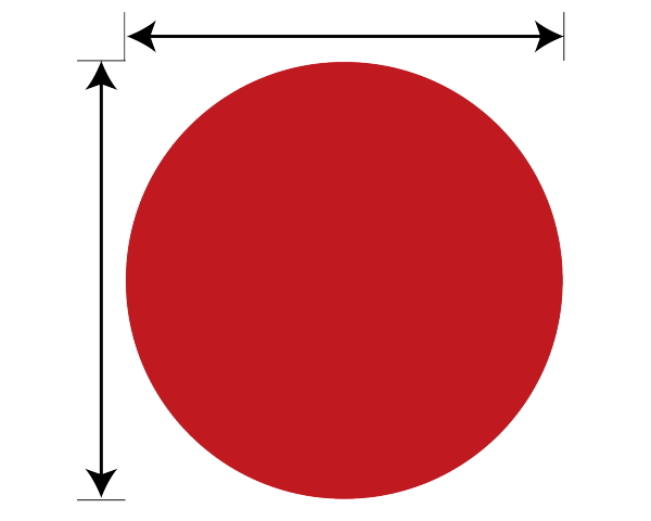 丸型コースター