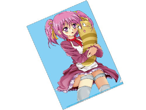 指ぬきなしクリアファイルのページへ