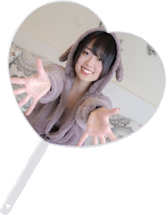 ハートうちわイメージ