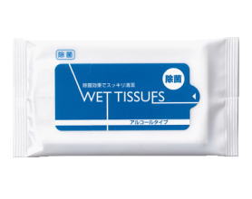 除菌ウェットティッシュ アルコールタイプ5枚入